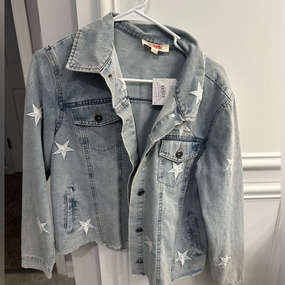 Small Jean jacket with stars
